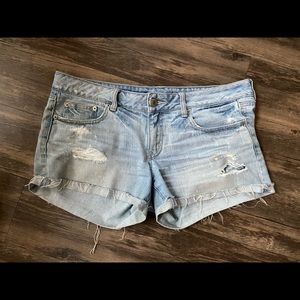 American Eagle Distressed Shorts